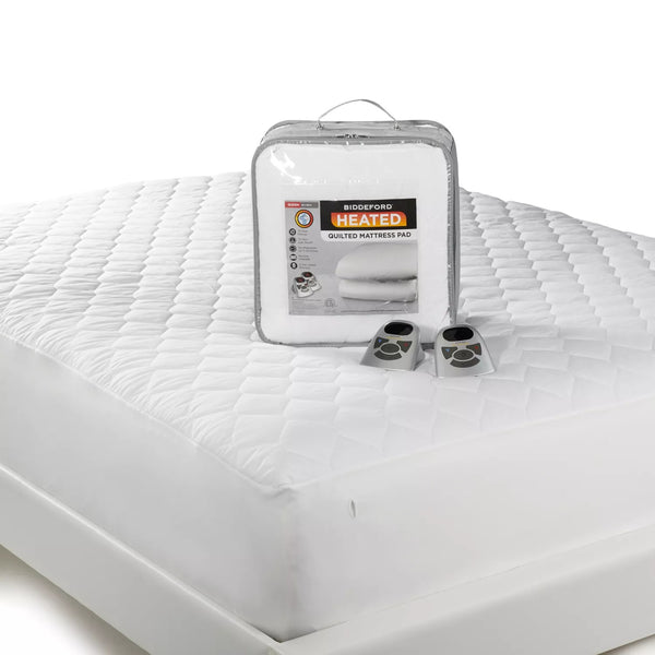 Biddeford Quilted Heated Electric Mattress Pad - B10 - 572