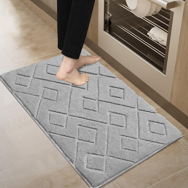 Absorbent Non-Slip Kitchen Mat — Grey — F139