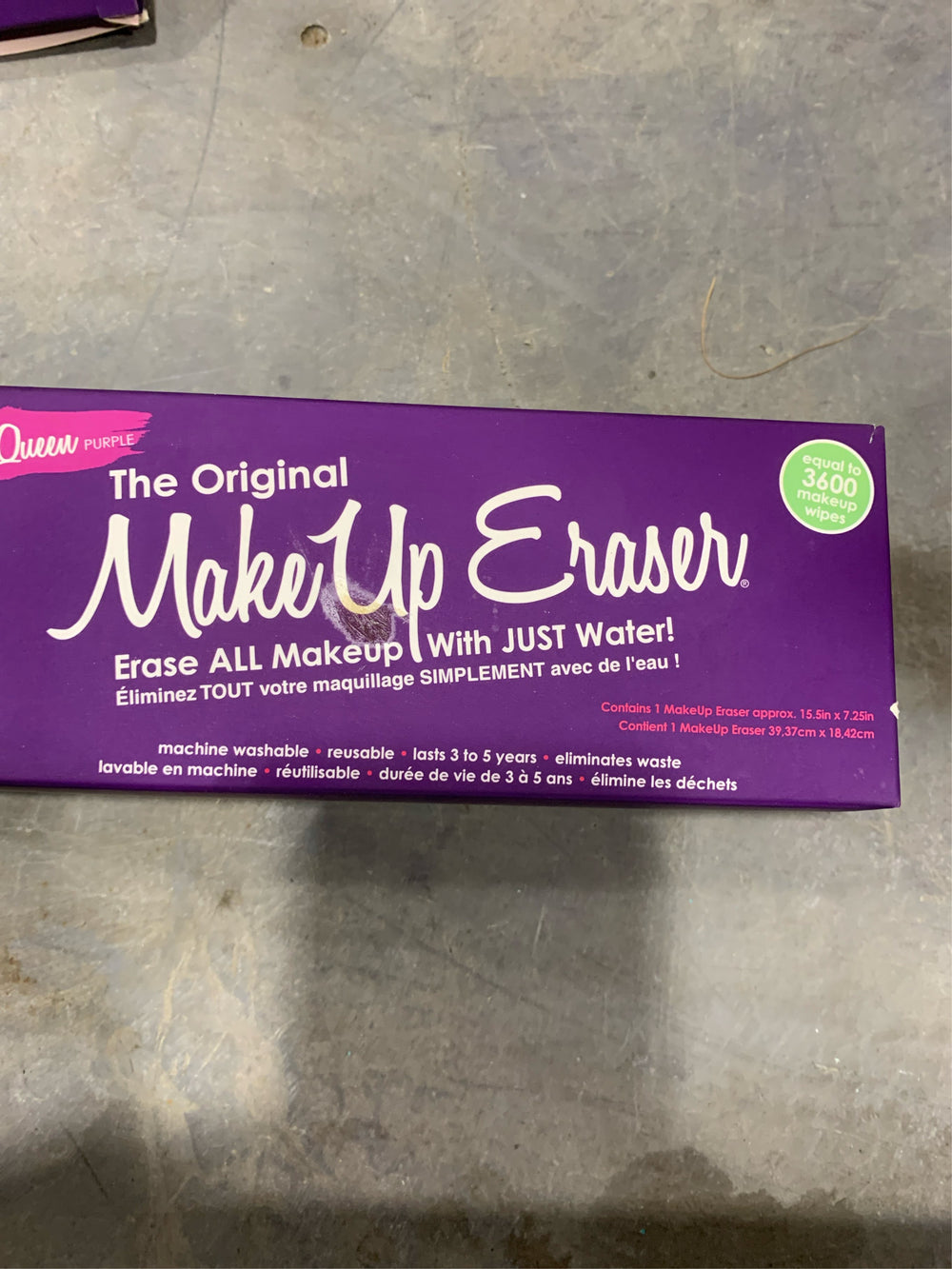 (Lot of 2) MakeUp Eraser Queen Purple - C5 - 376 -F1-0657 -F1-0658 -F1-0659 -B7-1162 -B7-1163