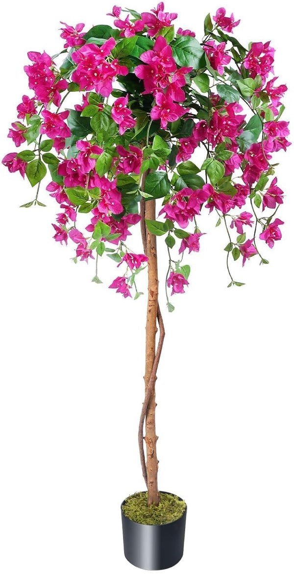 5-ft Artificial Bougainvillea Tree – C5 Appears New
