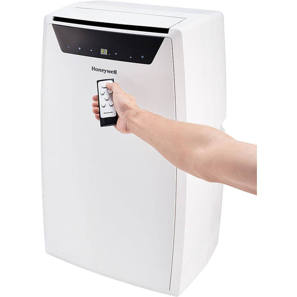 Tested Working - Honeywell - Classic 700 Sq. Ft. Portable Air Conditioner with Dehumidifier - White - BW - 3