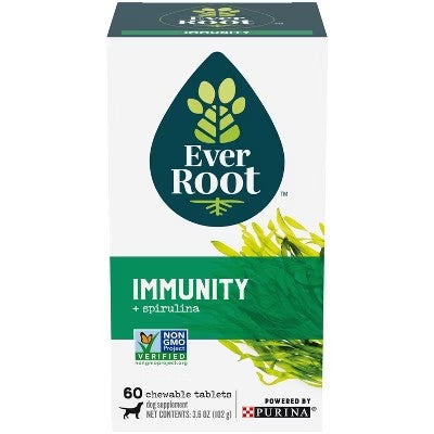 Purina Ever Root Immunity Dog Chewable Tablets - 60ct -B8-1204 -B8-1205