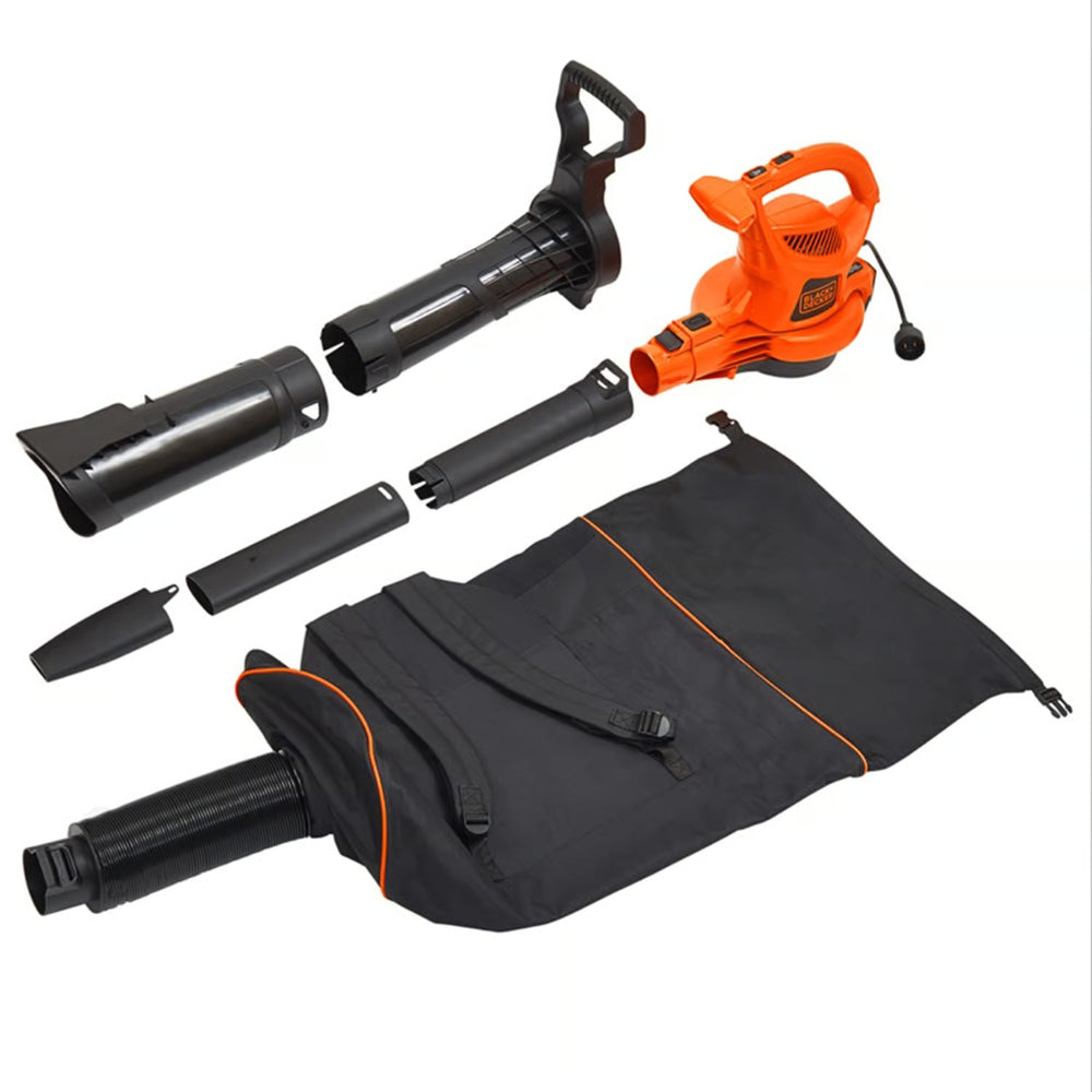 Black+Decker 250 mph 400 CFM Electric Backpack Blower/Mulcher/Vac 1777