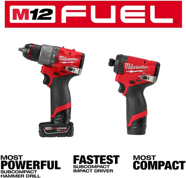 Milwaukee Electric - M12 Fuel. 2-Tool Combo KIT B3456