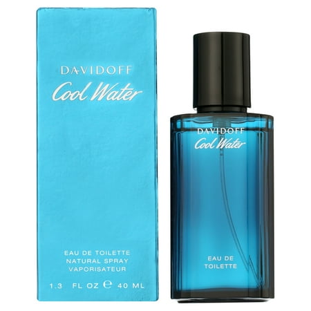 DavidOff Cool Water Eau De Toilette, Cologne, Size 1.35 oz, for Men, 1 Count, Scent Fresh - K3 - 1453
