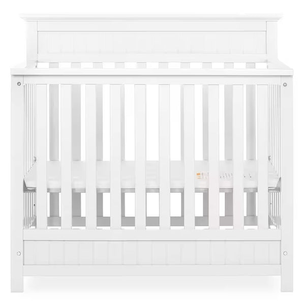 Harbor 4-in-1 White Convertible Mini Crib 490