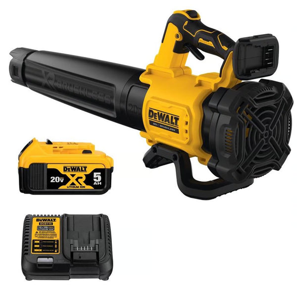 DeWalt 20V MAX DCBL722P1 125 mph 450 CFM 20 V Battery Handheld Blower Kit (Battery & Charger) L62 - Tested and Working