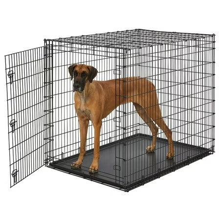 MidWest Homes For Pets XX-Large Single Door Metal Wire Dog Crate, 54" - B1 - 428