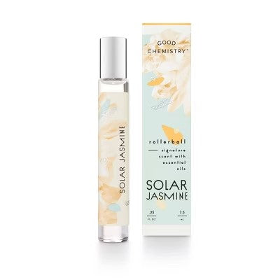 Solar Jasmine by Good Chemistry  Women's Rollerball Perfume - 0.25 fl oz. - K7 - 206