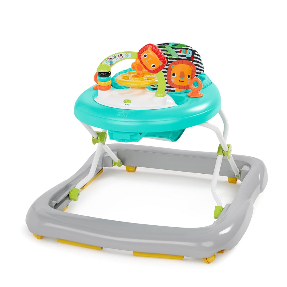 Zig Zag Zebra Baby Walker w/ Lights, Songs & Steering Wheel — H78