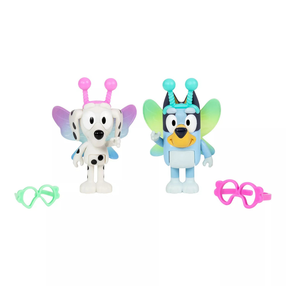 Bluey Aliens Alien Bluey and Alien Chloe Figure Set - C3 - 322