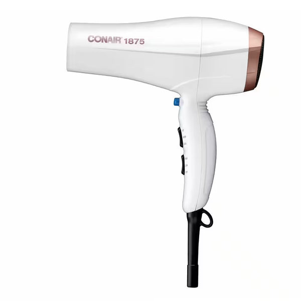 Double Ceramic 1875-Watt Hair Dryer in White - 642