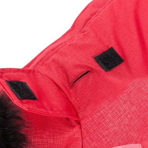 Dog Helios Blizzard Full-Bodied Adjustable and 3M Reflective Jacket for Dogs - Cola Red - Medium - L14 - 637