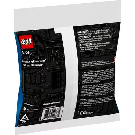 LEGO Star Wars Millennium Falcon Mini-Build - Space Ship Building Toy for Kids, Ages 6+ - 30708 - L3 - 1509
