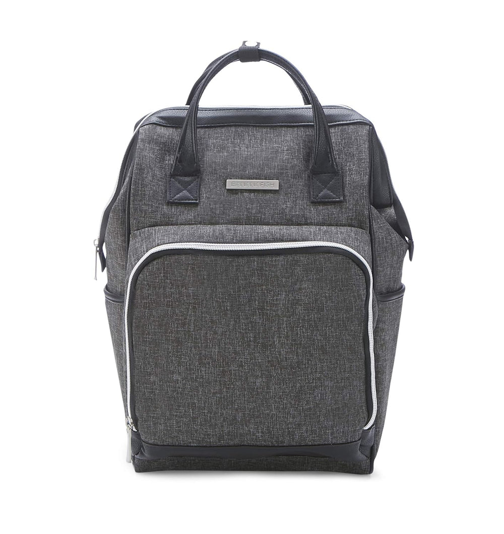Midi Backpack Diaper Bag w/ Changing Pad & Stroller Straps — H77