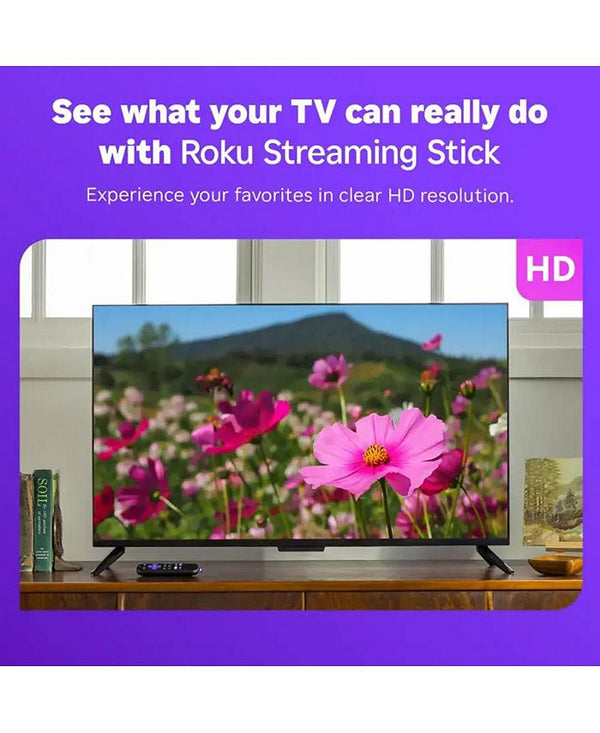 ROKU STREAMING STICK HD W - Black - No size -K12-1680