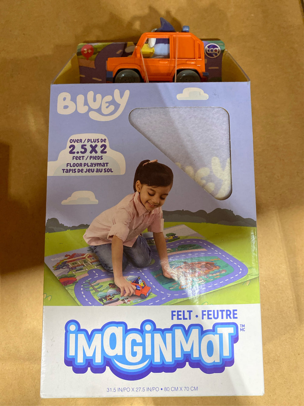 Bluey Imaginmat Playset with Vehicle - J14 - 659