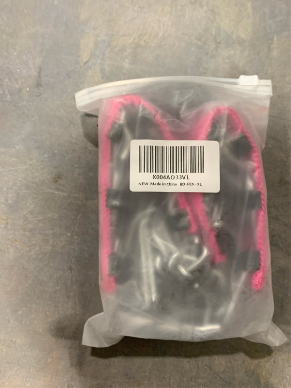 Prong Training Collar for Dogs, Adjustable Dog Pinch Collar with QuickRelease Buckle, Dog No Pull Collar for Small Medium Large Dogs, 2 Extra Link and 20pc Caps (Pink, XL(23-27" Neck, 4.0mm)) -K10-0678