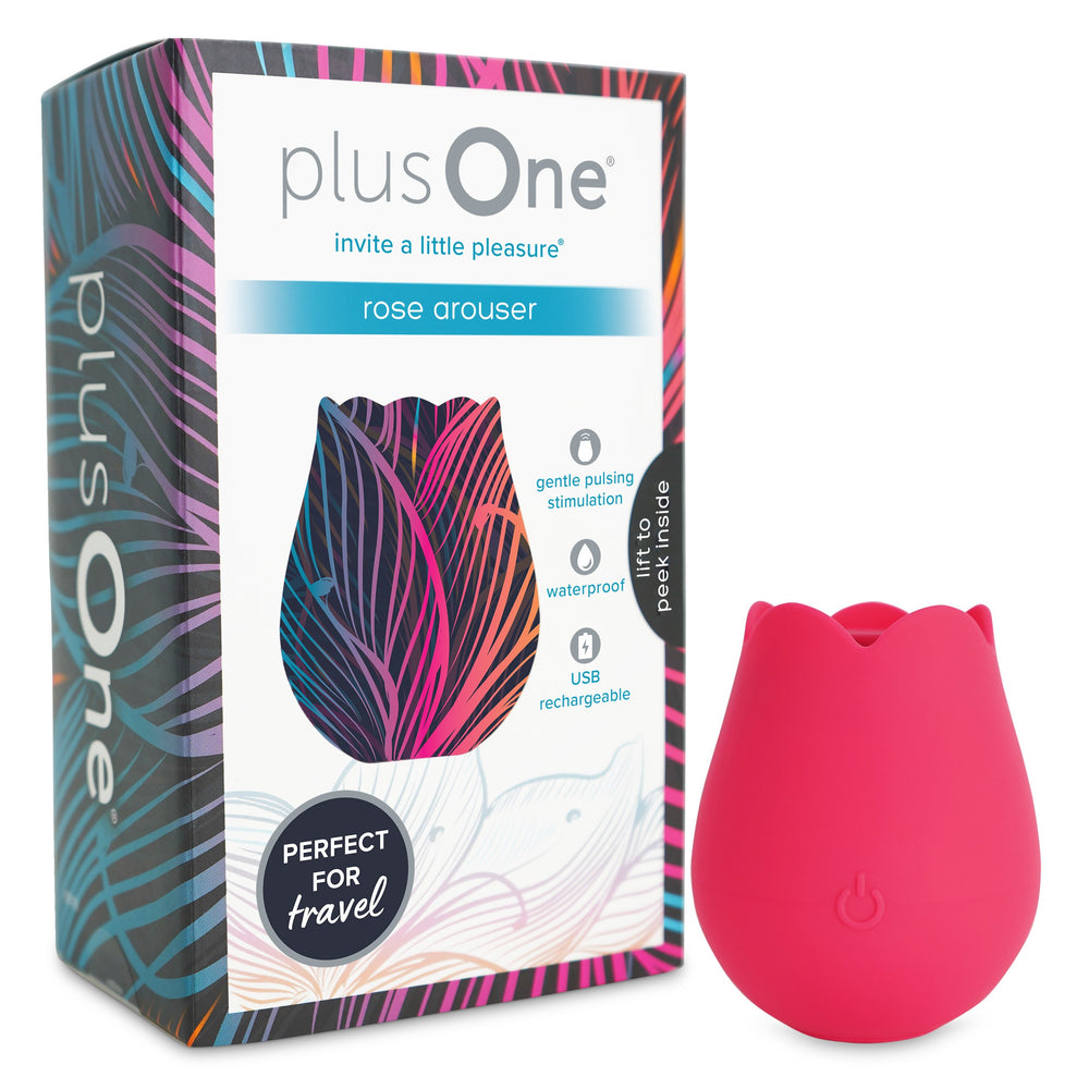 plusOne Vibrating Rose Arouser -K8-0499