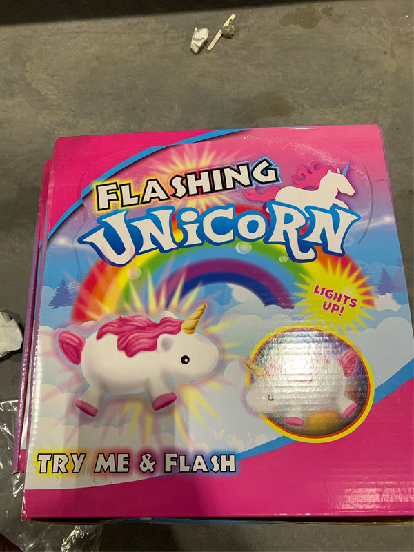 Flashing Unicorn Puffer - Set of 12 -B9-0$79 -B9-0580