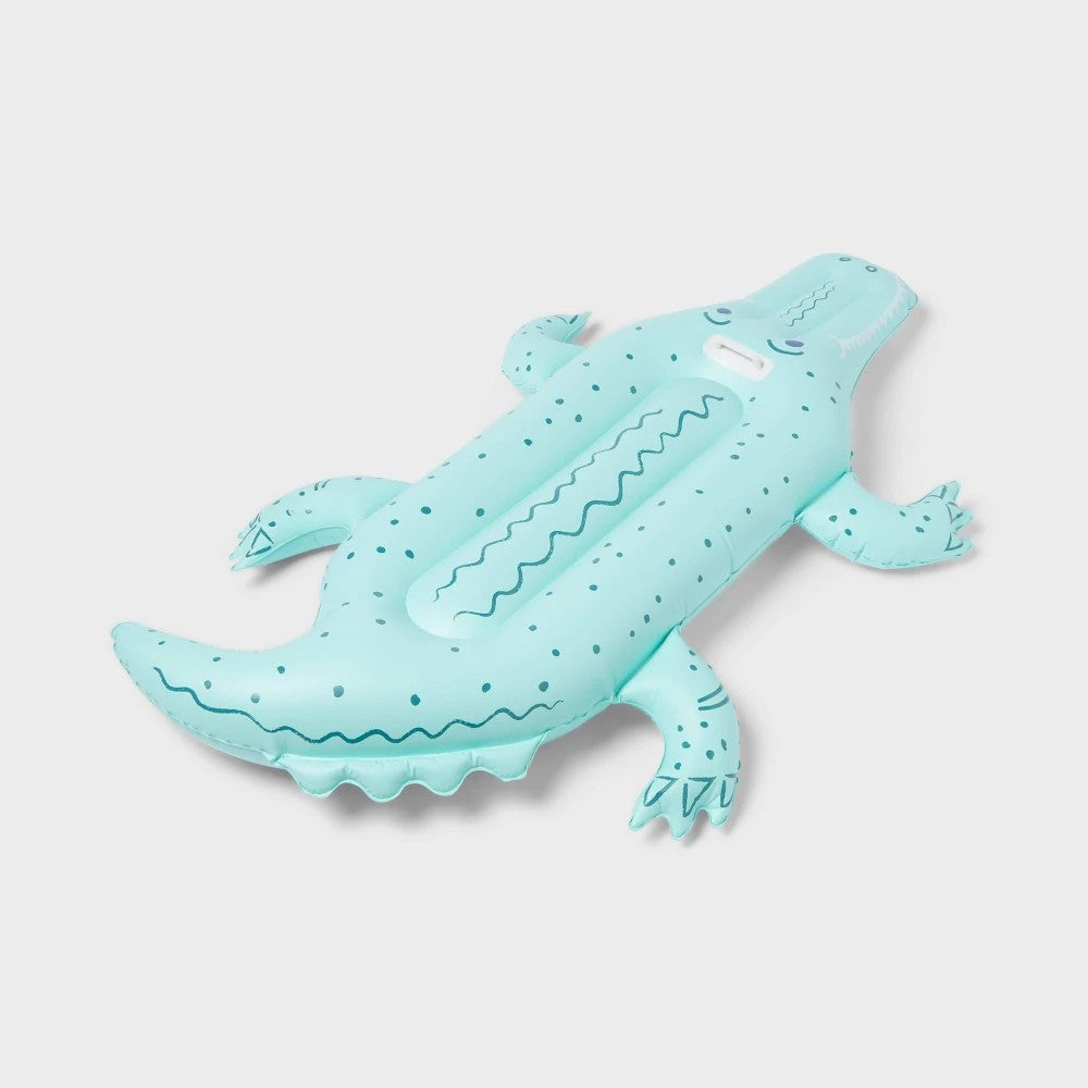 Crocodile Float - Sun Squad : PVC Novelty Pool Toy - 1687