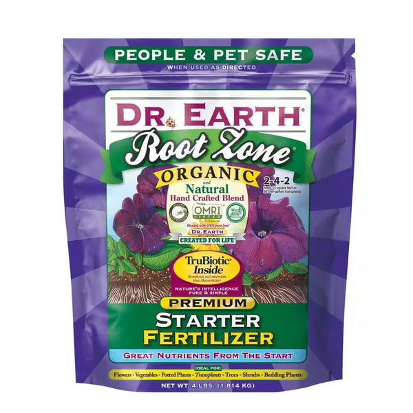 Root Zone 4 lb. 55 sq. ft. Organic Starter Fertilizer - C1-0323