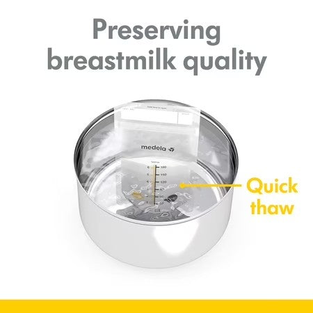 (Lot of 2) Medela Breast Milk Storage Bags, 6oz/180ml, Clear with Measurements, 68060, 25 Count - B7 - 1562