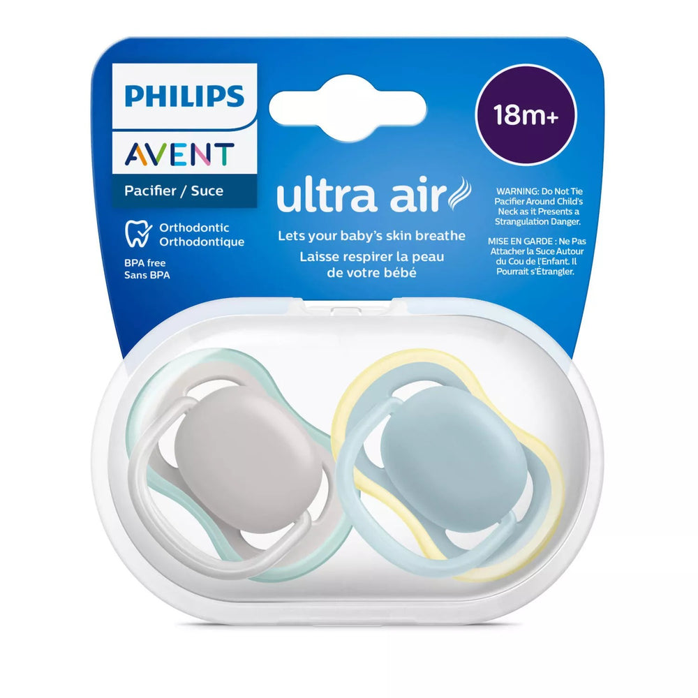 (Lot of 2) Avent Philips Avent Ultra Air Pacifier 18m+ 2 Pack - L10 - 164