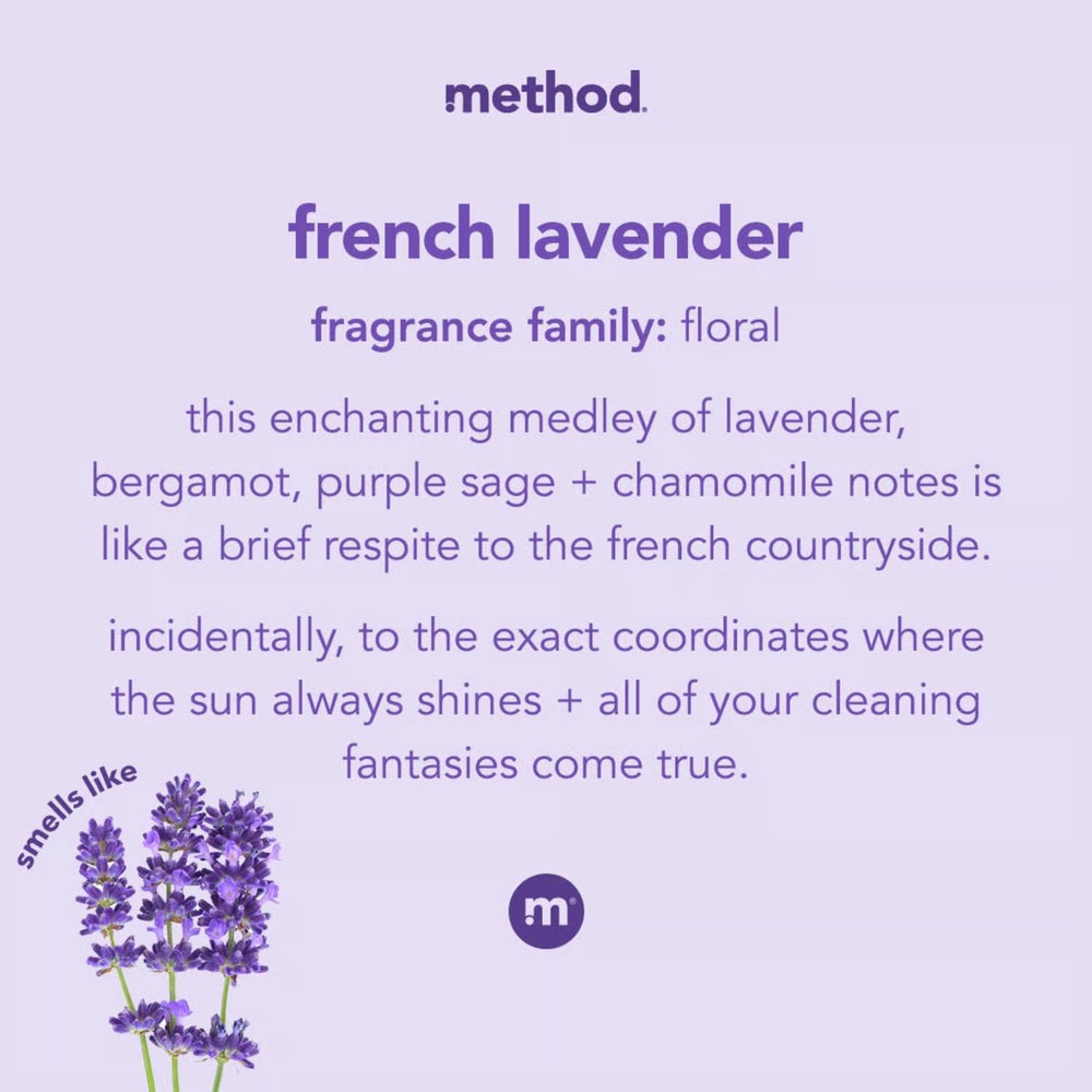 (Pack of 2) Method French Lavender Scent All Purpose Cleaner Liquid 28 oz - B14 - 674
