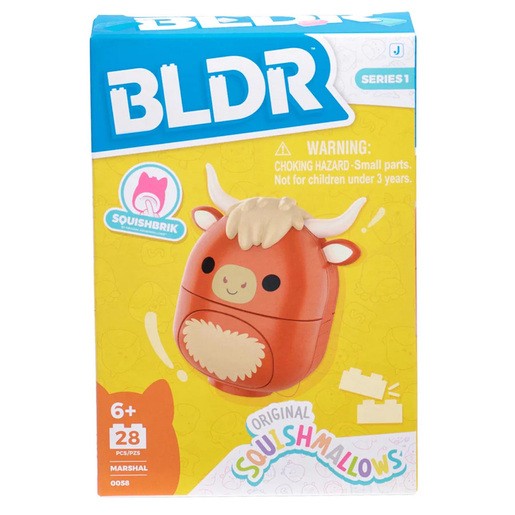 BLDR Squishmallows Marshal the Highland Cow Construction Set - 655
