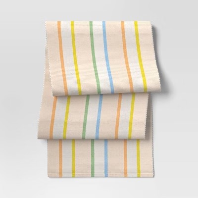 72"x14" Striped Table Runner - Room Essentials  1001