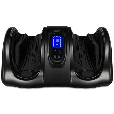 Best Choice Products Therapeutic Kneading & Rolling Shiatsu Foot Massager w/ High Intensity Rollers, Remote - Black -B6-0491