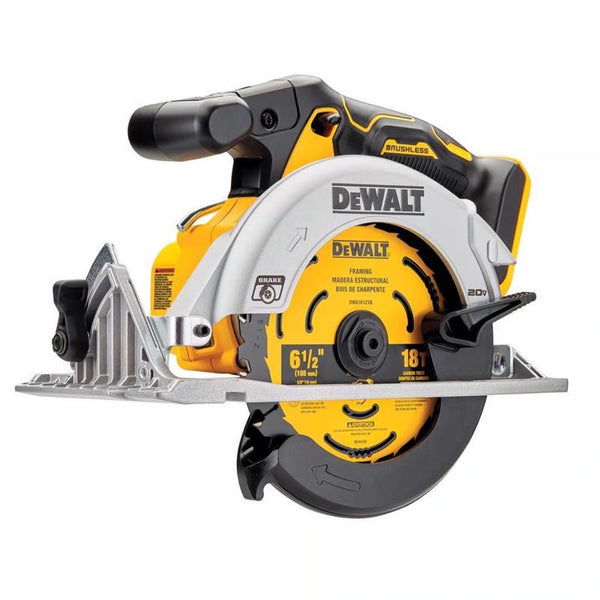 DeWalt 20V MAX 6-1/2 in. Cordless Brushless Circular Saw Tool Only L21 - Tested and Working
