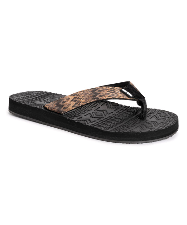 Black Multicolor Emma Flip-Flop - Women Size 11 - C14 - 562