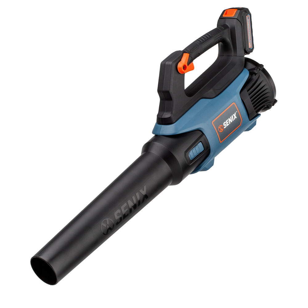 SENIX 20-volt max 450-CFM 100-MPH Battery Handheld Leaf Blower Battery Not Included Charger Not Included - 1639