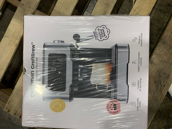 Chefman Craft Brew Espresso Machine - Silver - No Size -J10-0586