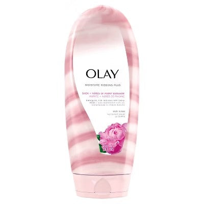 Olay Moisture Ribbons Plus Shea + Peony Blossom Body Wash - 18 fl oz - 432