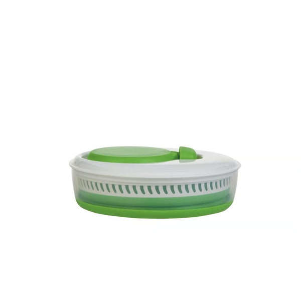 Progressive Prepworks Green/White Plastic Collapsible Salid Spinner 3 qt -E8-0057