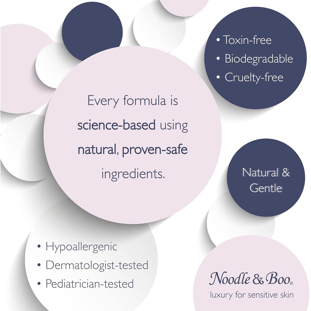 Noodle & Boo Restorative Leg & Foot Balm Moisturizer For Massage of Prenatal Aches and Pain, 4.8 fl. oz. - F7 - 1728