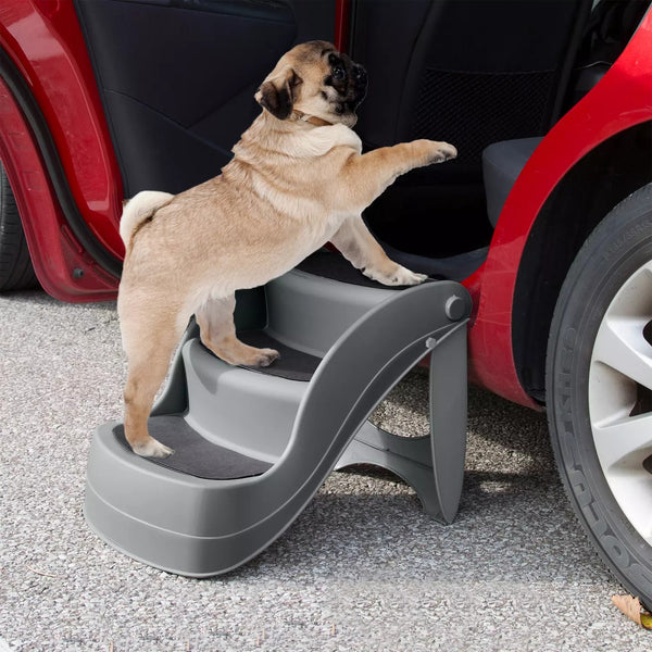 PetMaker 3-Step Pet Stairs for Small Dogs - F11 - 193