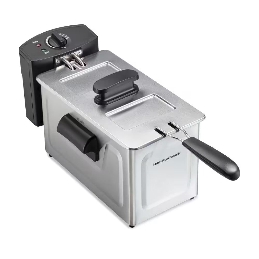 3 Qt. Stainless Steel Deep Fryer