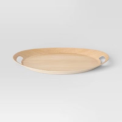 19" Melamine Serving Tray with Handle - Room Essentials  - 931
