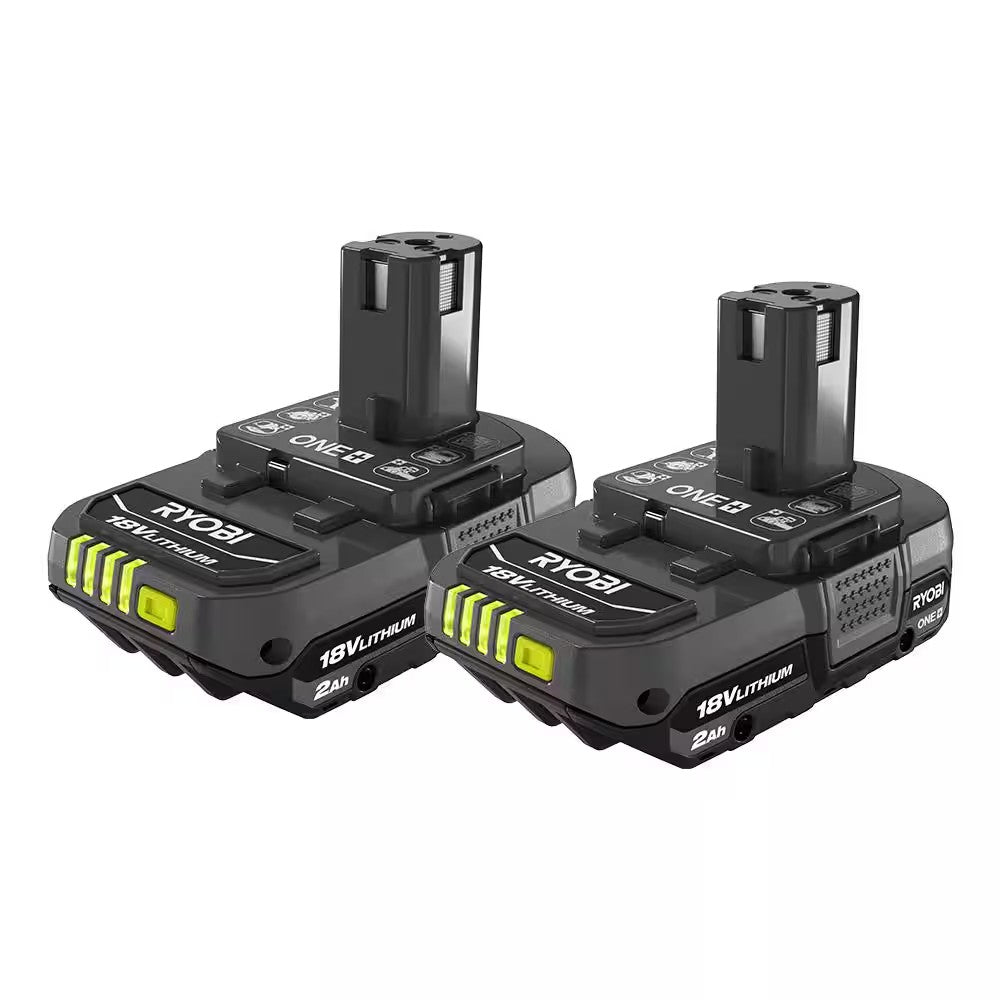 ONE+ 18V Lithium-Ion 2.0 Ah Compact Battery (2-Pack) - 1659