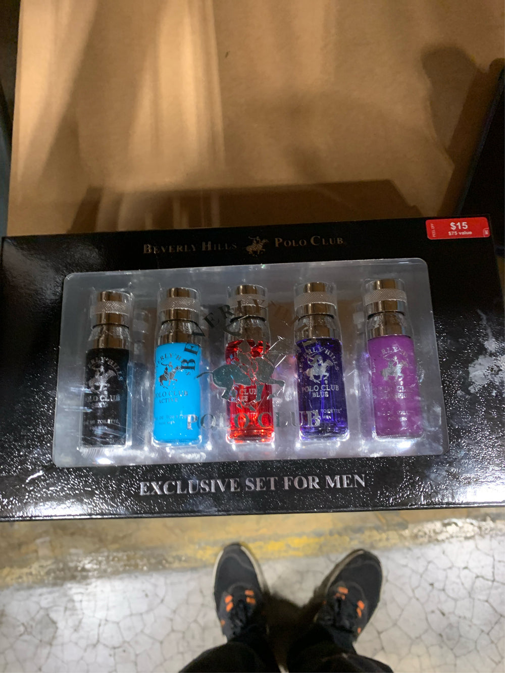 Beverly Hills Polo Club 5 Piece Mini Gift Set Exclusive for Men, EDT Eau De Toilette 5 Mini 0.5oz Bottles -B5-1104 -K2-1406