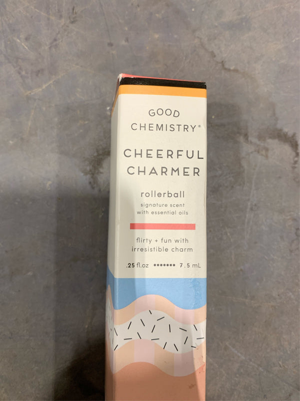 Good Chemistry Cheerful Charmer Rollerball Perfume with Essential Oils 0.25 Fl. Oz. -B8-0546 -B9-0548