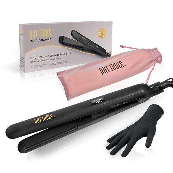 Hot Tools Pro Ceramic 1-in Flat Iron — F66