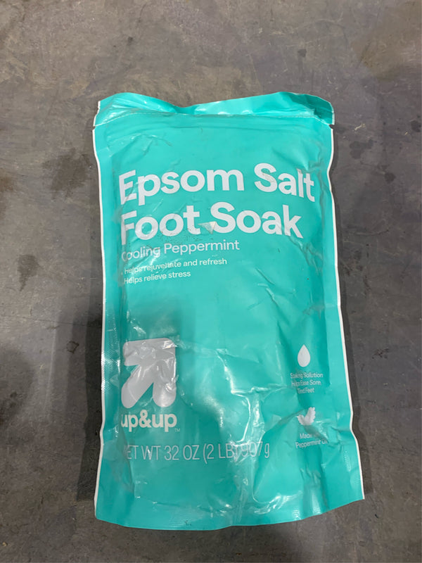 Epsom Salt - Peppermint Scent - 2lb - up&up  -K9-0539