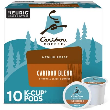 Caribou Coffee Caribou Blend 10 Count - QTY 9 - CB11