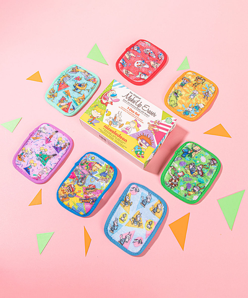 Makeup Eraser 90's Nickelodeon 7 Day Set Colour: White - C2 - 350