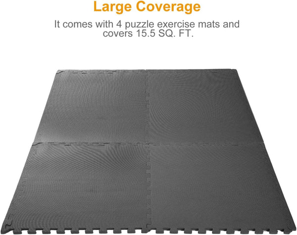 Puzzle Exercise Mat Foam Gym EVA Mat Interlocking Tiles Protective Flooring - E11 - 234